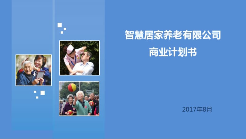 智慧养老商业计划书.pdf_第1页