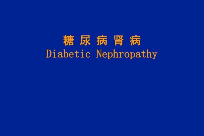 糖尿病肾病DiabeticNephropathyP.pdf_第1页