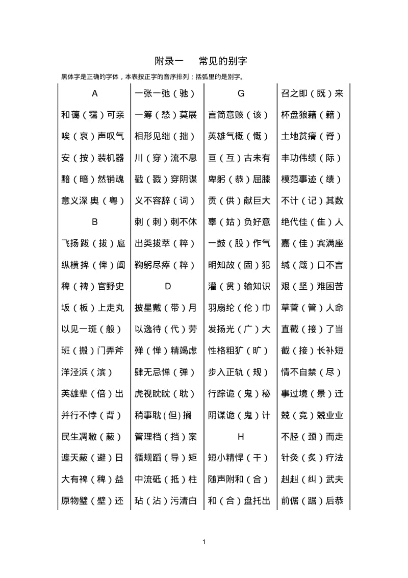 常见的别字.pdf_第1页