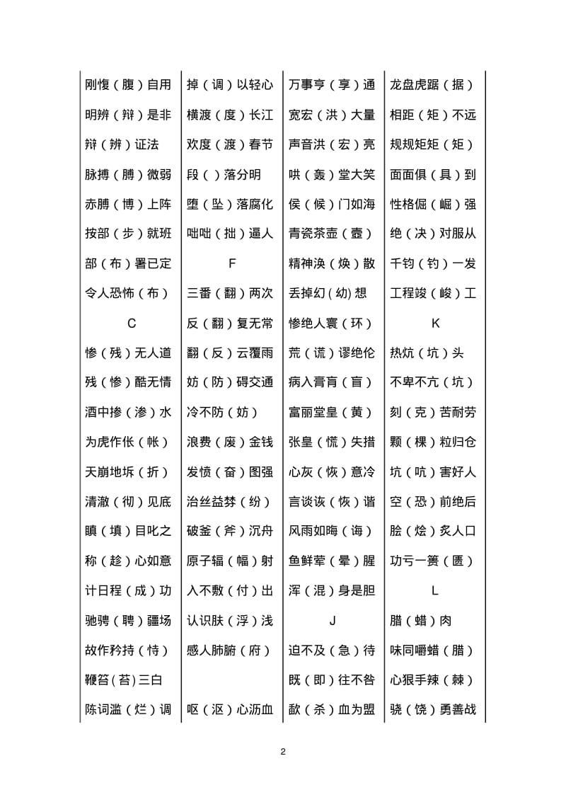 常见的别字.pdf_第2页