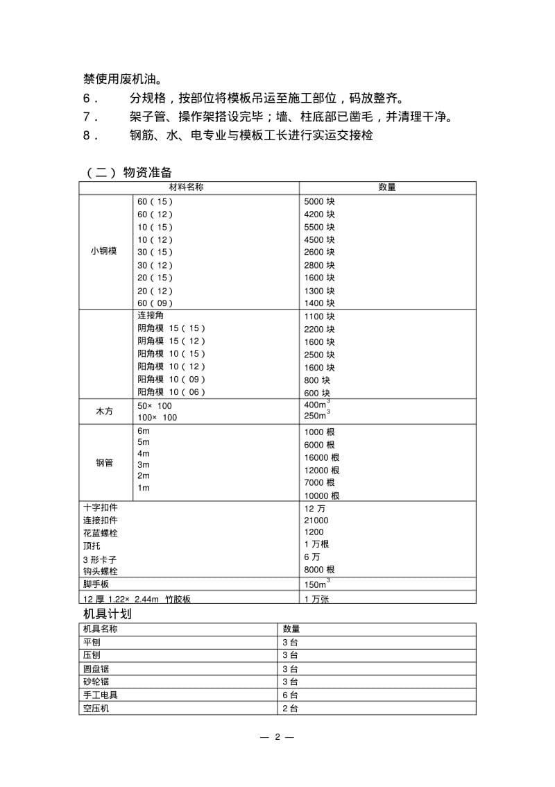 模板施工方案(组合钢模板).pdf_第2页