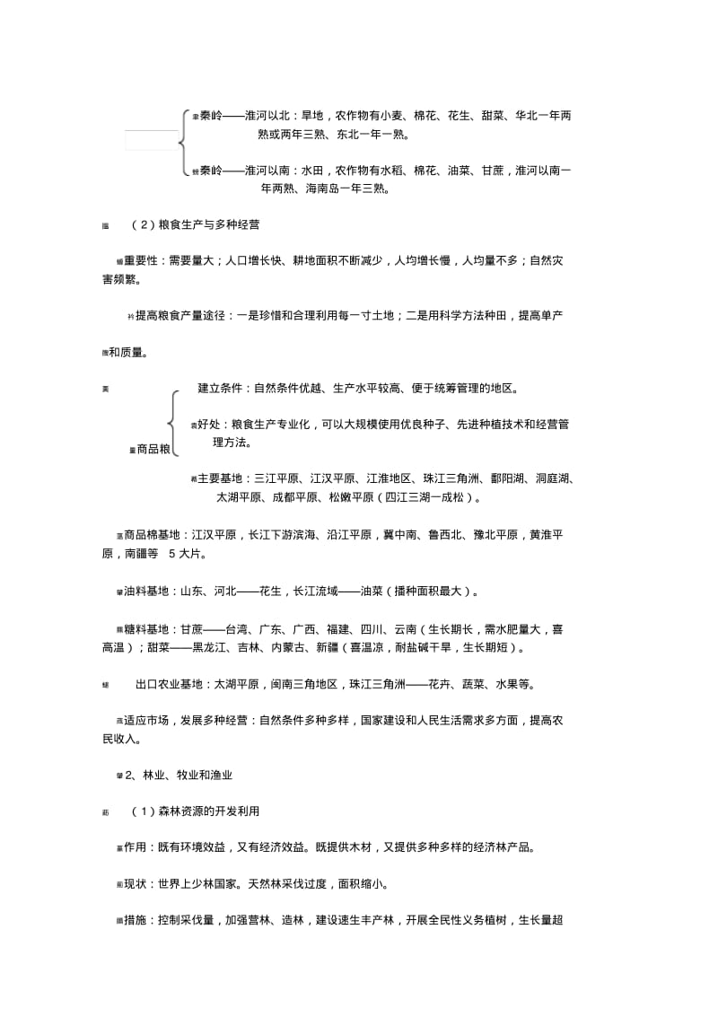 高三地理一轮复习全套教案_第11讲中国的农业[1].pdf_第2页