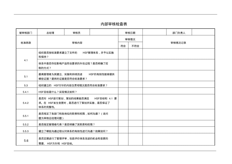 qc080000内部质量审核查检表.pdf_第1页