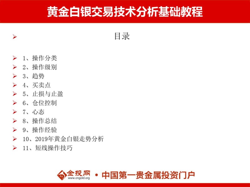 2019年黄金白银交易技术分析基础教程.pdf_第3页