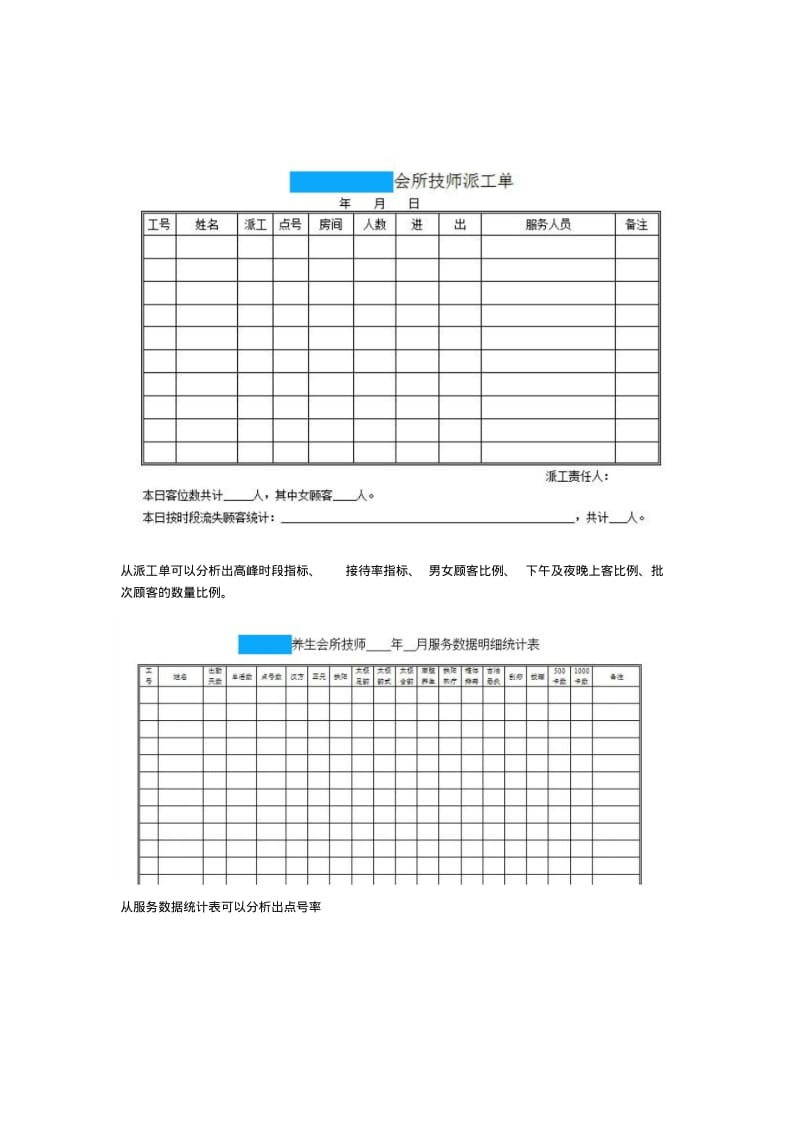 【优质文档】足疗店铺的经营数据分析.pdf_第2页