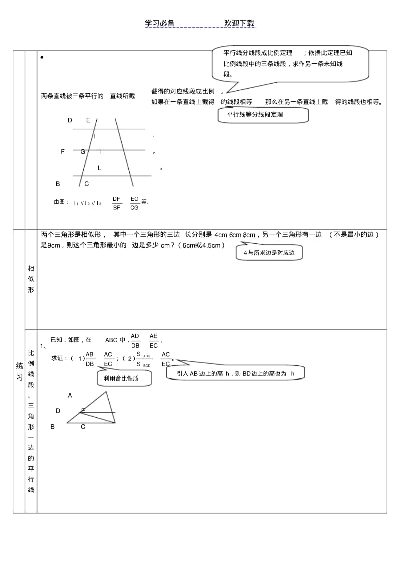 【优质文档】第二十四章--《相似三角形》知识点总结(一).pdf_第3页