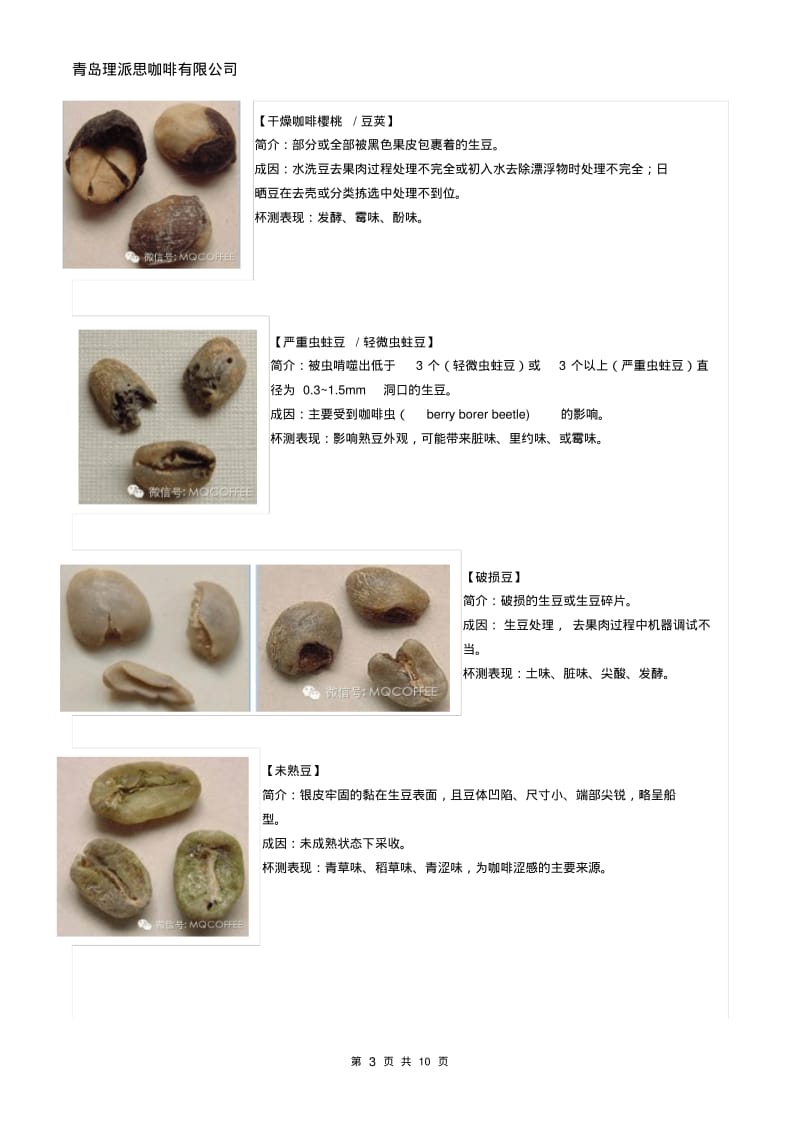 SCAA精品咖啡分级及其他重点讲义资料.pdf_第3页