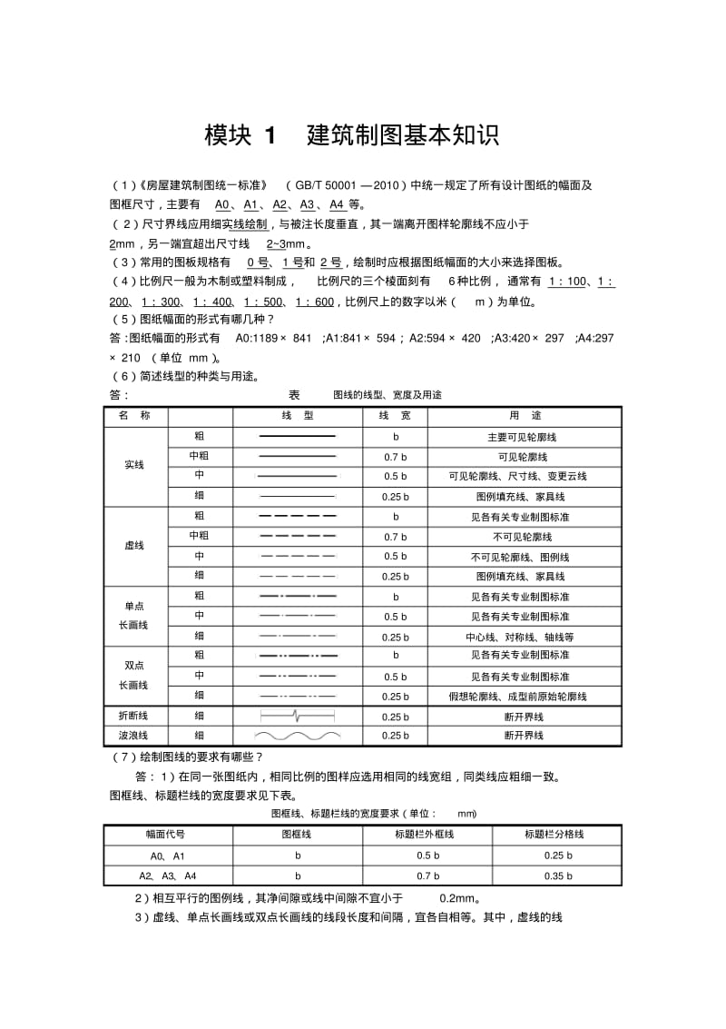 《建筑识图与构造》(上交大)课后习题与答案分析.pdf_第1页