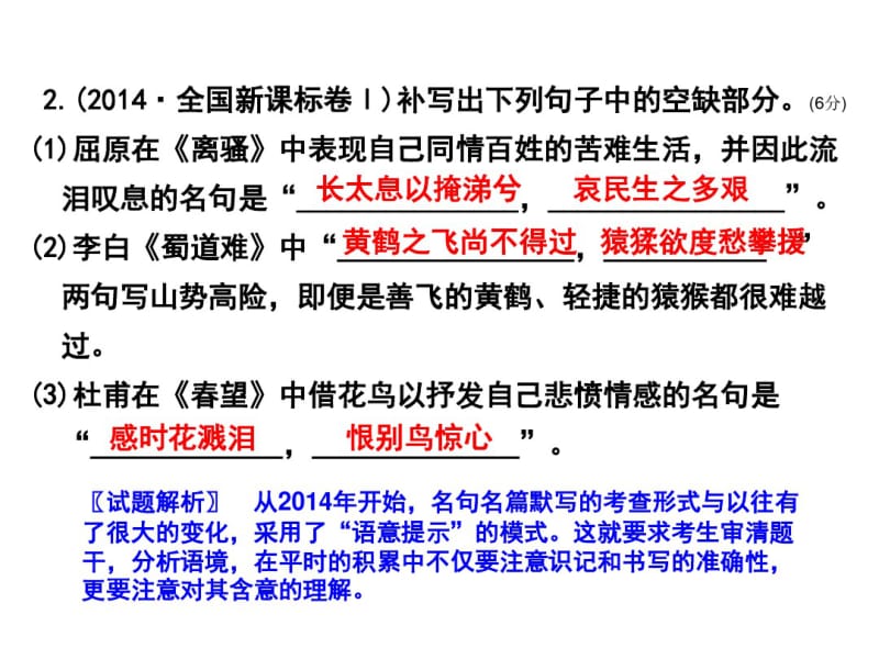 2017高考专题复习之名句名篇默写资料.pdf_第3页