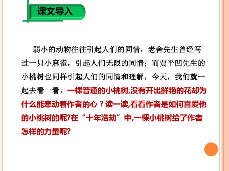 课《一棵小桃树》PPT.pdf_第2页