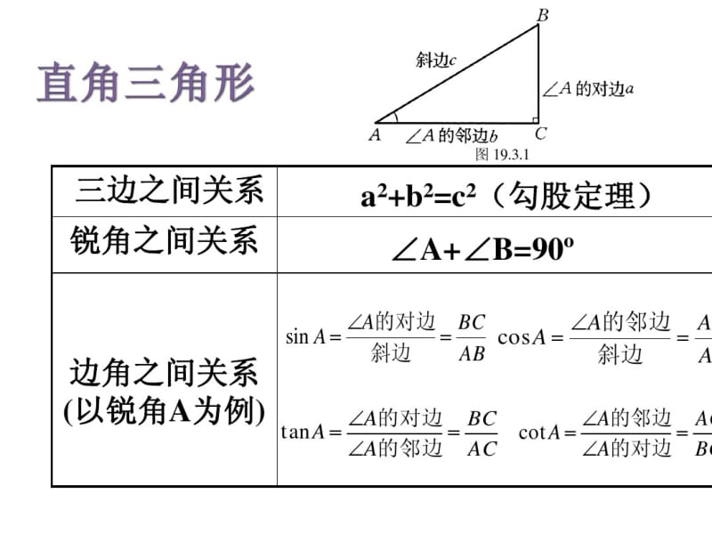 华师大版九年级上册课件：24.4解直角三角形(1).pdf_第2页