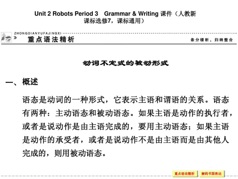 人教版高中英语配套ppt课件：选修7unit2period3.pdf_第1页