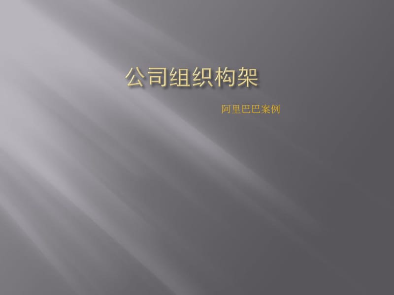 集团控股有限责任公司组织结构分析.pdf_第1页