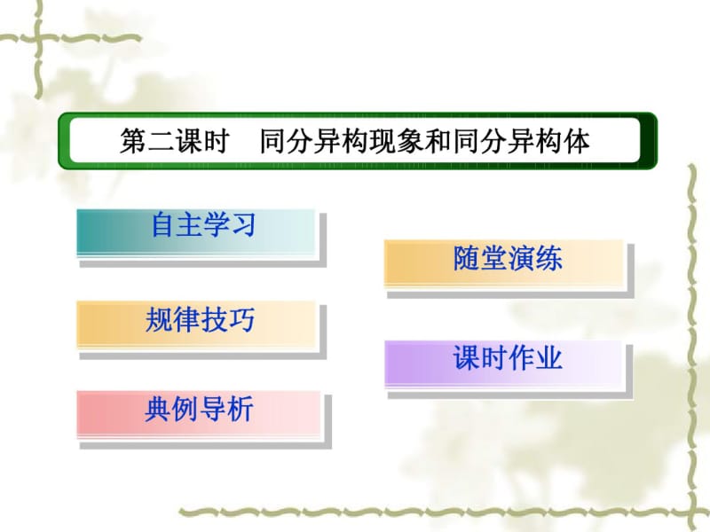 人教版化学选修五课件：1-2-2同分异构现象和同分异构体.pdf_第3页