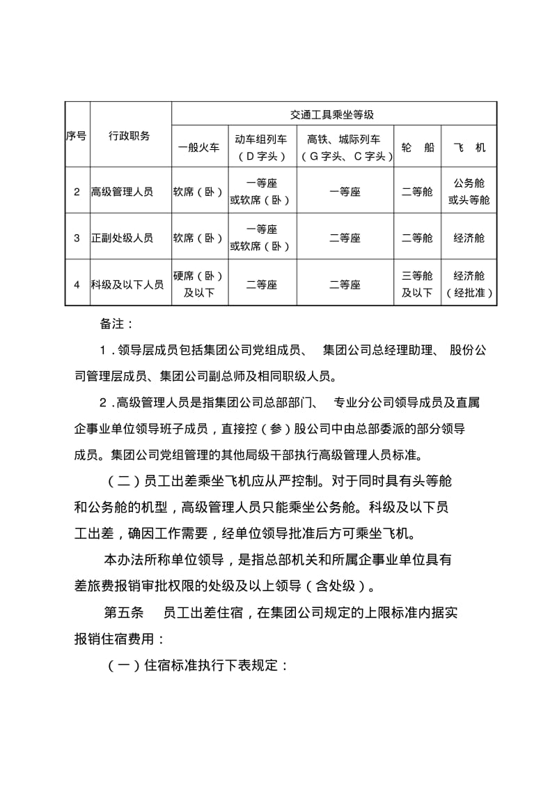 中国石油天然气集团公司差旅和会议费用管理办法.pdf_第3页