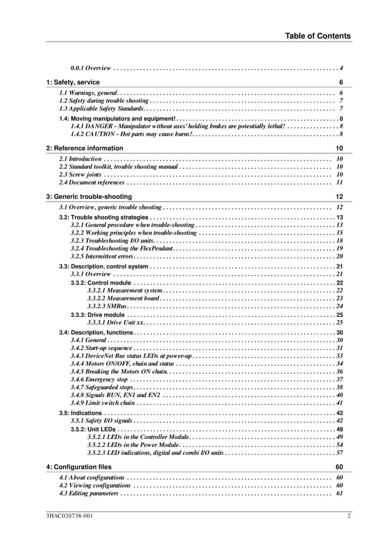 ABB焊接机器人资料发布IRC5 Trouble shooting manual.pdf_第2页