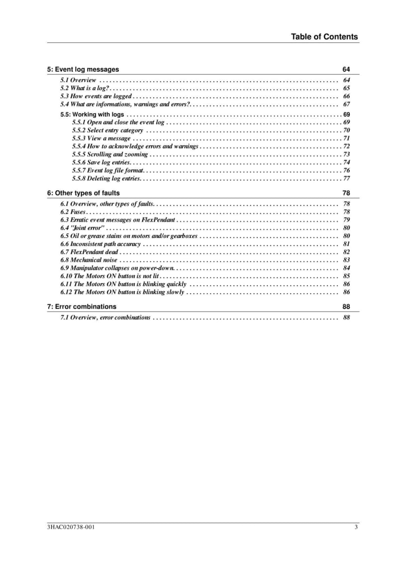 ABB焊接机器人资料发布IRC5 Trouble shooting manual.pdf_第3页