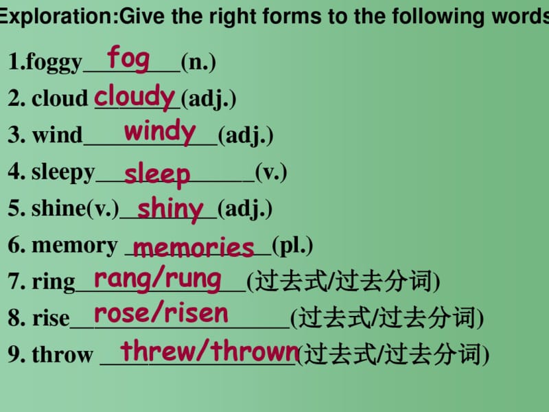 八年级英语上册Unit7Seasons复习课件(新版)牛津版.pdf_第2页