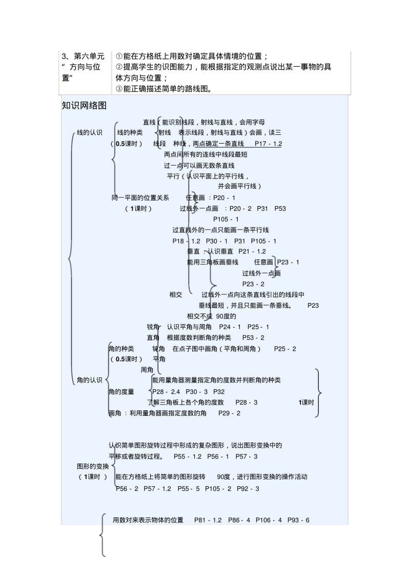 北师大版四年级上期末复习计划及教案.doc.pdf_第3页