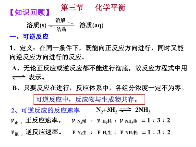 人教版高中化学选修四课件：化学平衡(共64张PPT).pdf_第1页