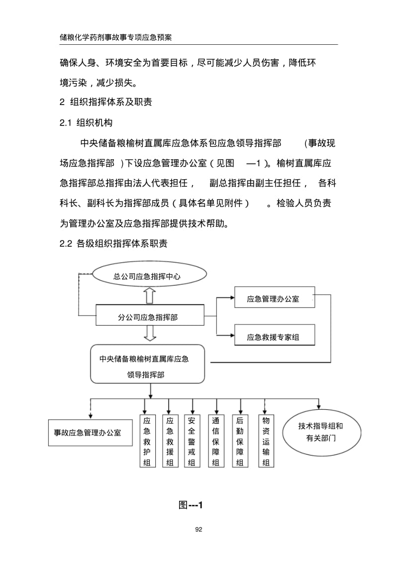 储粮化学药剂事故专项应急预案及应急指挥部成员、专家名单汇总.pdf_第3页