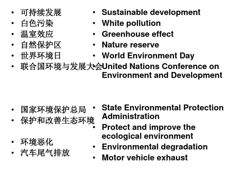 口译练习EnvironmentalProtection.pdf_第2页