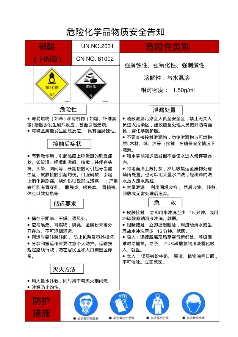 危险化学品安全告知牌(15种)种)剖析.pdf_第1页