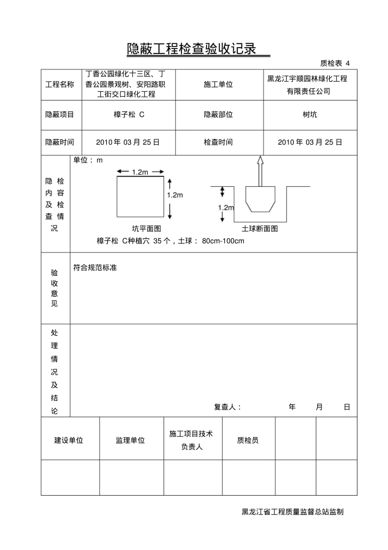 苗木栽植隐蔽工程检查验收记录5.pdf_第3页