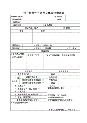 设立经营性互联网文化单位申请表.pdf