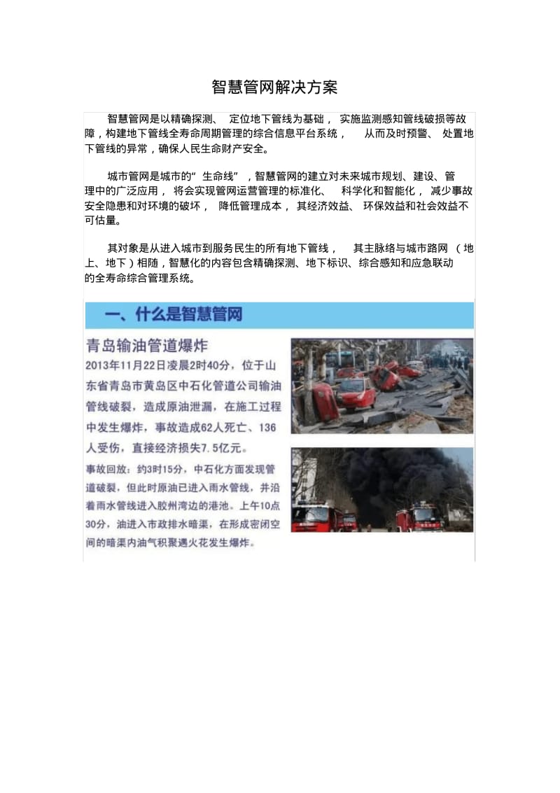 智慧管网解决方案.pdf_第1页