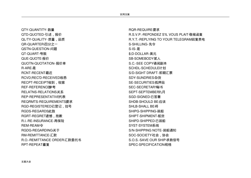 常用外贸英文缩写.pdf_第1页