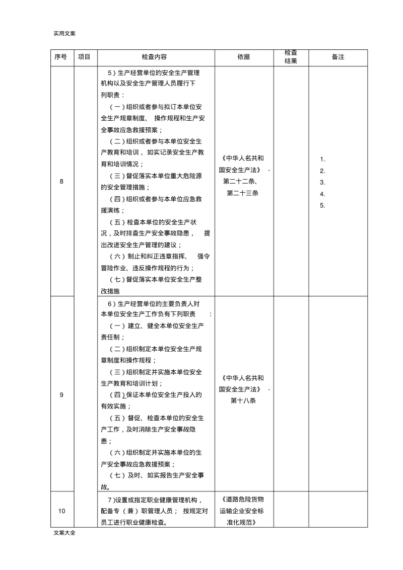 危险货物运输企业安全系统检查表.pdf_第2页