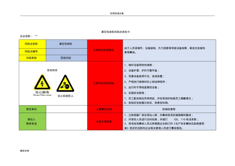 5.18企业危险源辨识风险点告知卡,每日安全系统生产出品.pdf_第3页