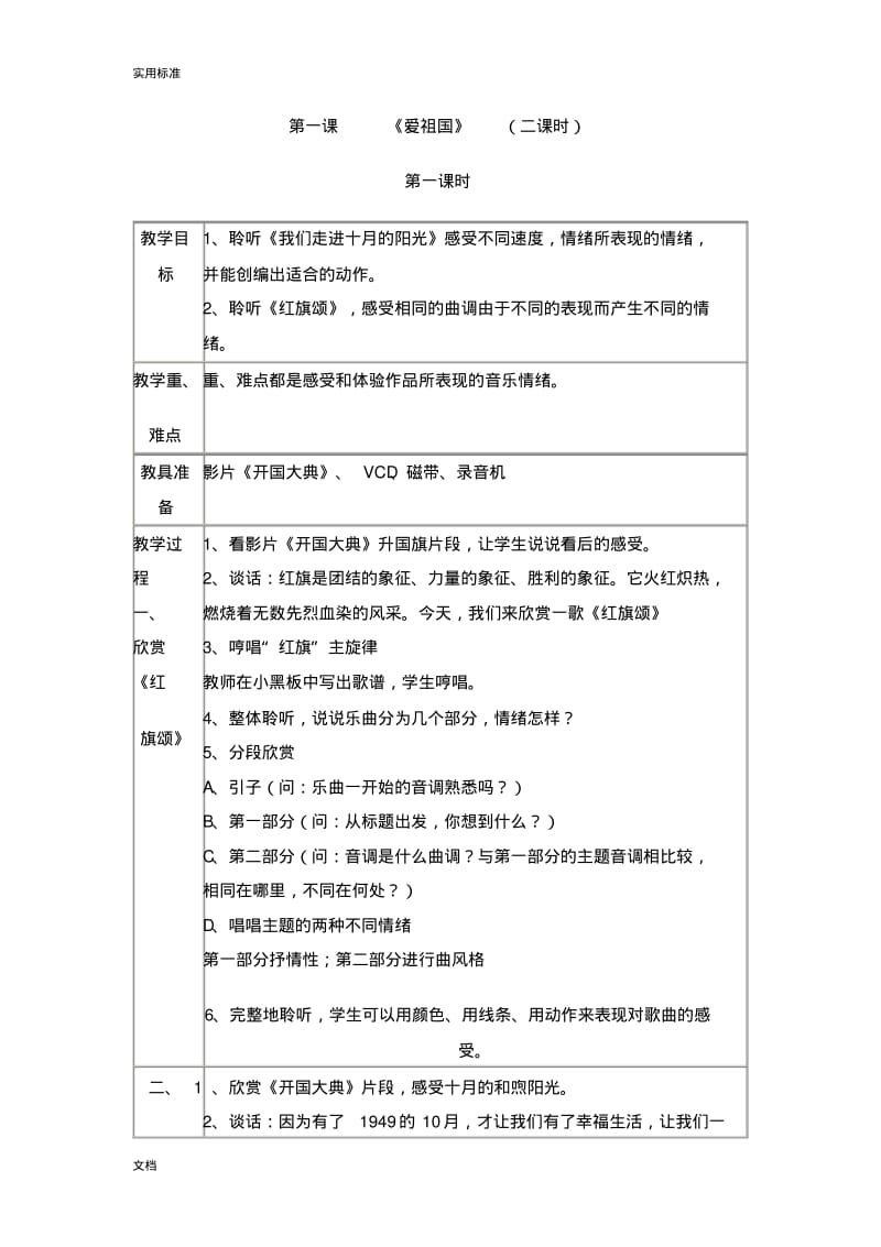 人音版三年级下册音乐教案设计.pdf_第1页