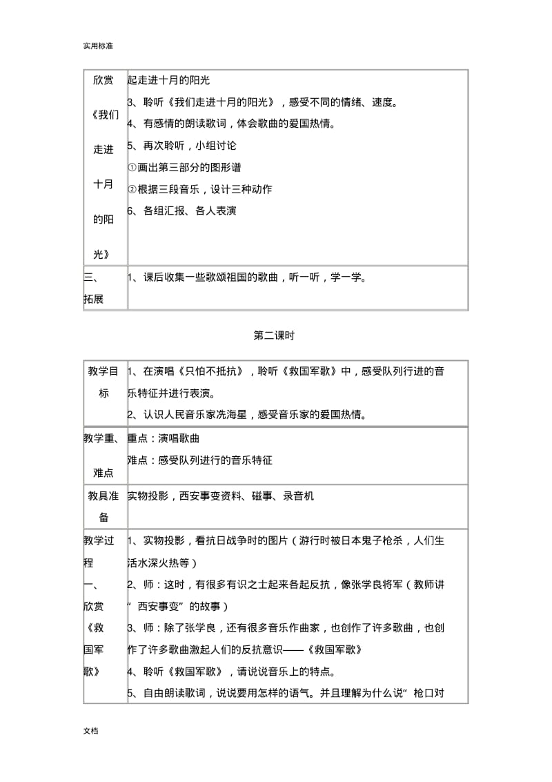 人音版三年级下册音乐教案设计.pdf_第2页