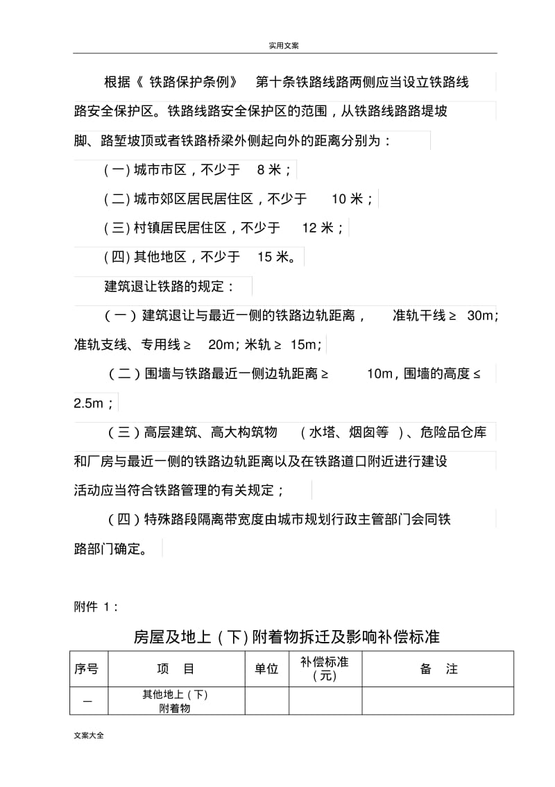 5铁路建设征地拆迁补偿实用标准(附表).pdf_第1页