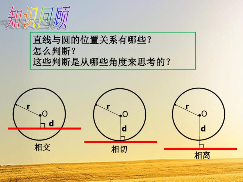 湘教版九年级数学下册：《2.5.2圆的切线》同步教学课件.pdf_第2页