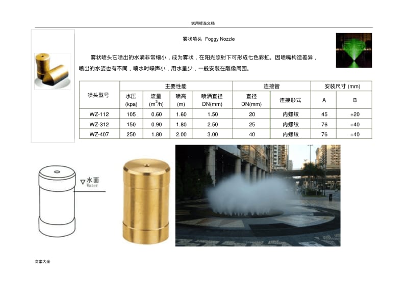 喷泉喷头型号及全参数整理.pdf_第2页