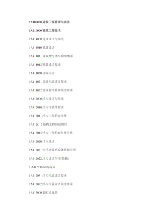 2018年一级建造师《建筑工程实务》考试大纲.pdf