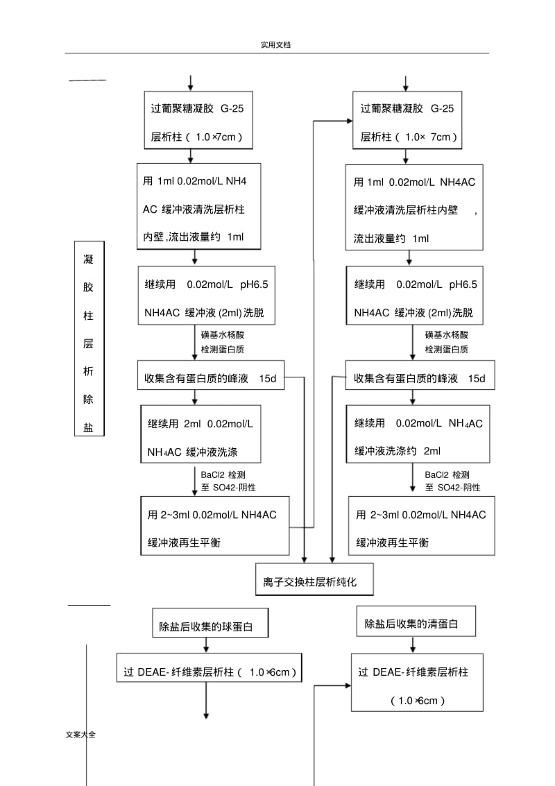 血清清蛋白、γ-球蛋白分离、纯化与纯度鉴定.pdf_第3页