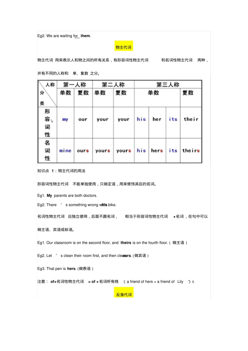 初中代词分析(全)&amp易错点分析.pdf_第2页