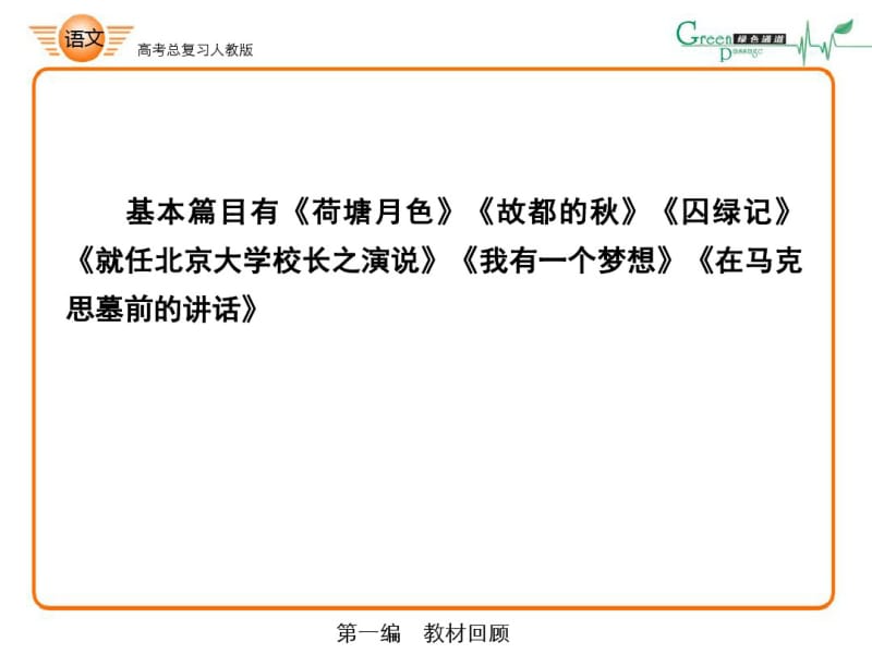 高考总复习：人教版高中语文必修二现代文部分PPT.pdf_第2页