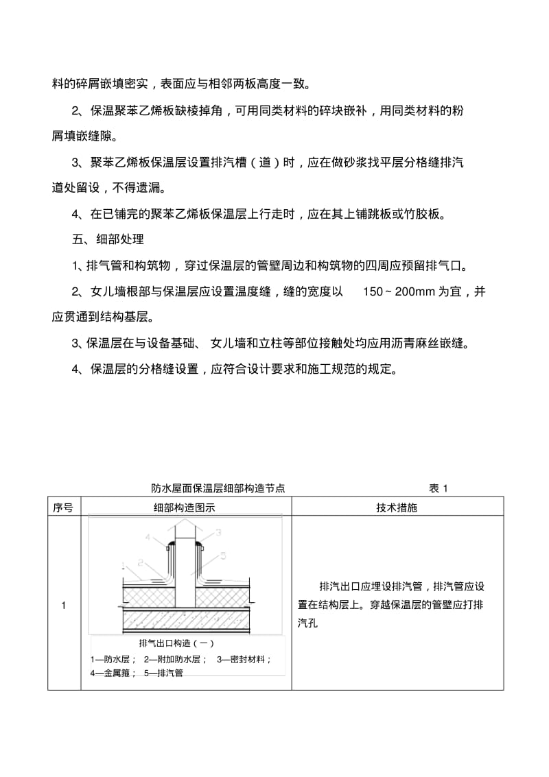 主厂房屋面防水施工方案SBS卷材A.pdf_第3页