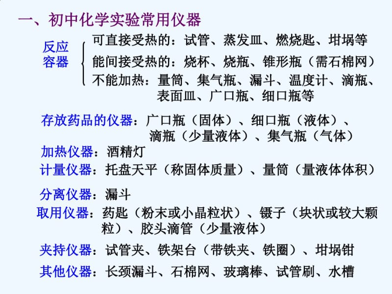 人教版中考化学一轮复习第24讲《化学实验基本操作》课件.pdf_第2页