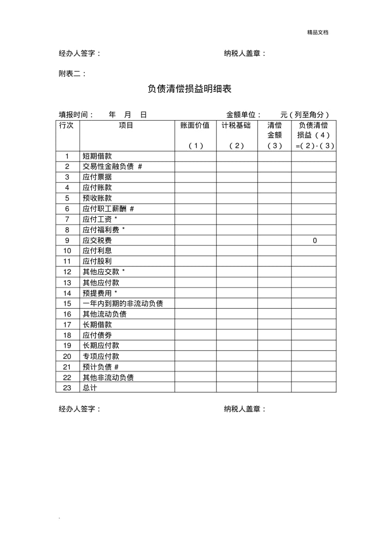 企业注销税务登记清算表.pdf_第3页