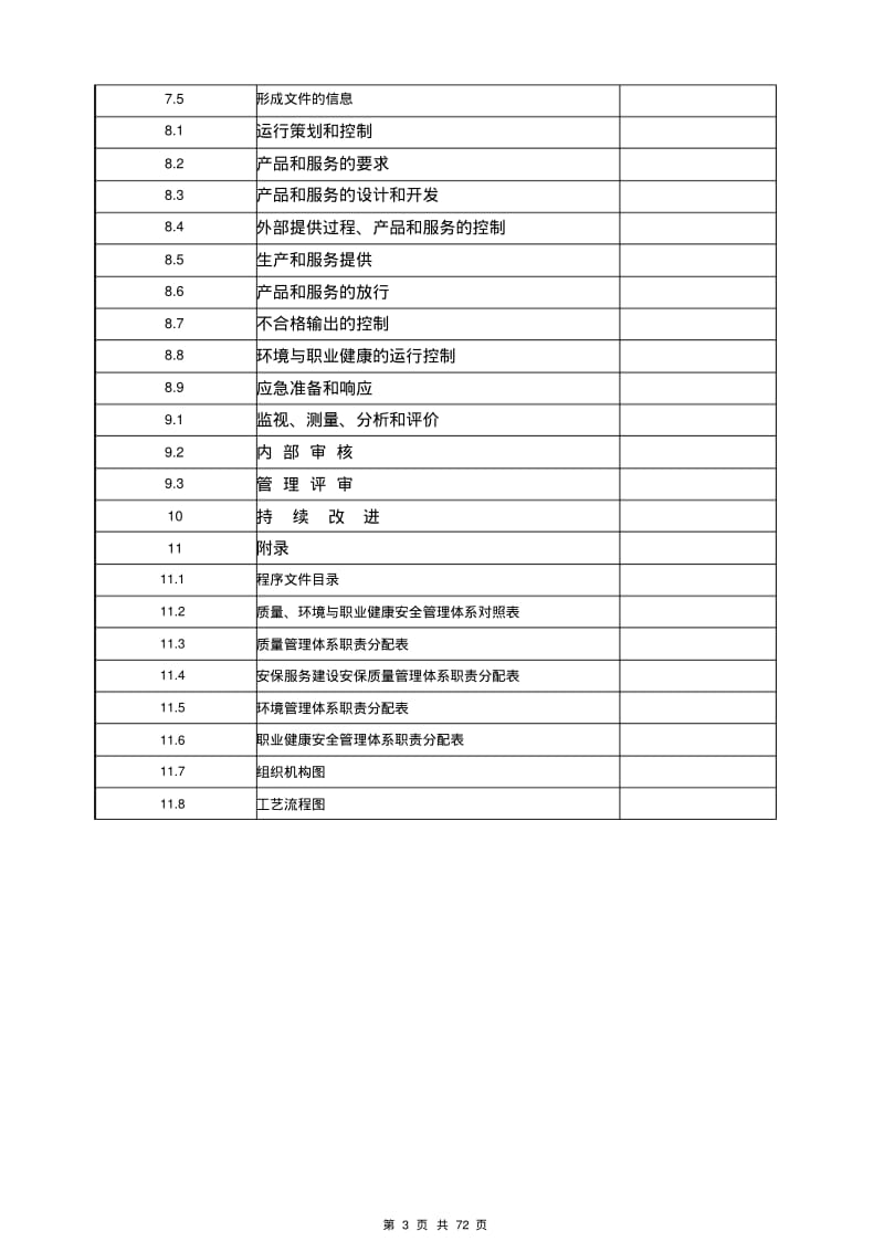 保安公司2016版质量环境职业健康安全管理手册.pdf_第3页