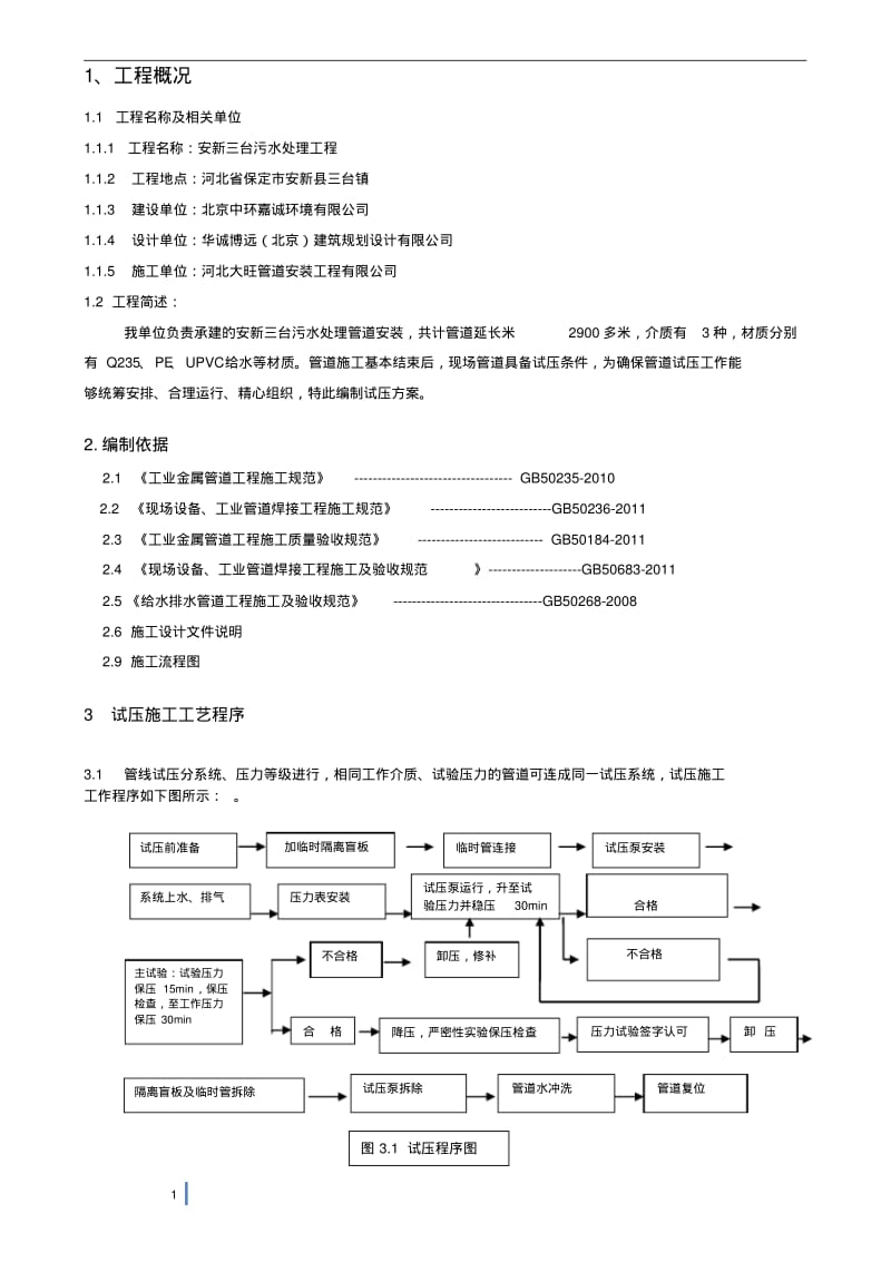 管道试压方案(修复的)讲解.pdf_第2页