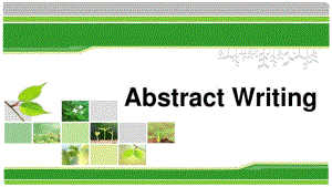 abstractwriting概述.pdf