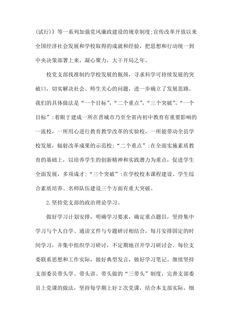 2020党支部书记党建述职报告优秀范文.docx_第2页