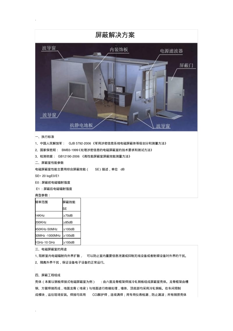 屏蔽机房方案汇总.pdf_第1页